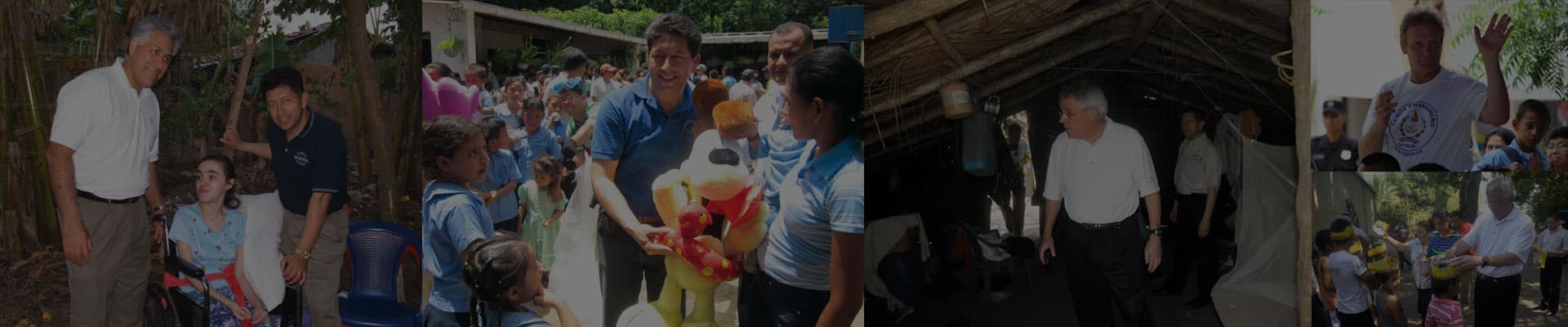 El Piche Committee volunteers delivering aid in El Salvador